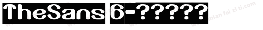 TheSans 6字体转换
